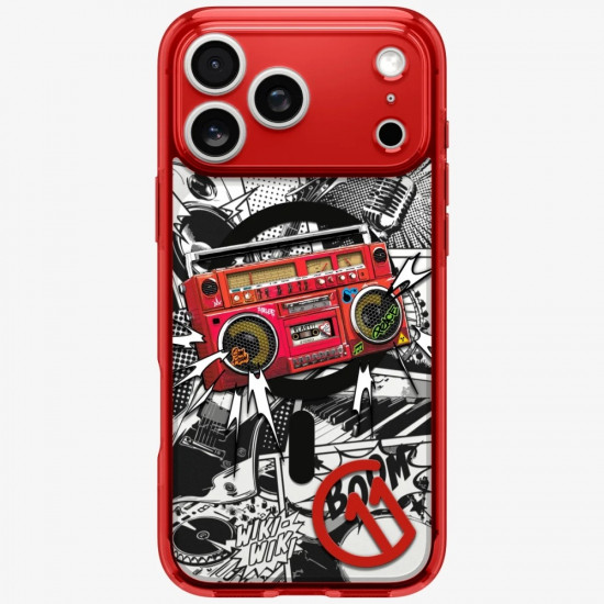 Case Spigen C11 Series Blast Edition MagFit for Apple iPhone 17 Pro Max red Case Spigen C11 Series Blast Edition MagFit for Apple iPhone 17 Pro Max red