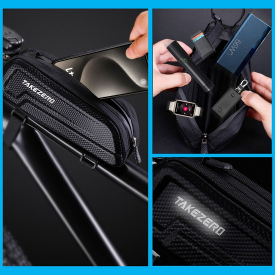 Bike bag TAKEZERO A5 1L Bike Mount black