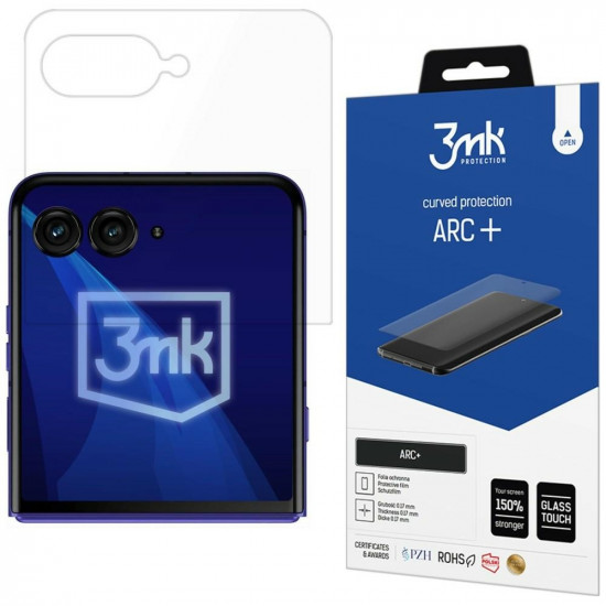 3MK ARC+ Fullscreen Protective Film for Motorola Razr 70 3MK ARC+ Fullscreen Protective Film for Motorola Razr 70