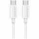 Cable USAMS U98 30W 3A Silicone Fast Charging USB-C to Lightning white Cable USAMS U98 30W 3A Silicone Fast Charging USB-C to Lightning white