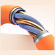Cable USAMS U98 30W 3A Silicone Fast Charging USB-C to Lightning orange Cable USAMS U98 30W 3A Silicone Fast Charging USB-C to Lightning orange