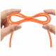 Cable USAMS U98 3A Silicone Fast Charging USB-C orange