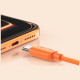 Cable USAMS U98 60W 3A Silicone Fast Charging USB-C to USB-C black Cable USAMS U98 60W 3A Silicone Fast Charging USB-C to USB-C black