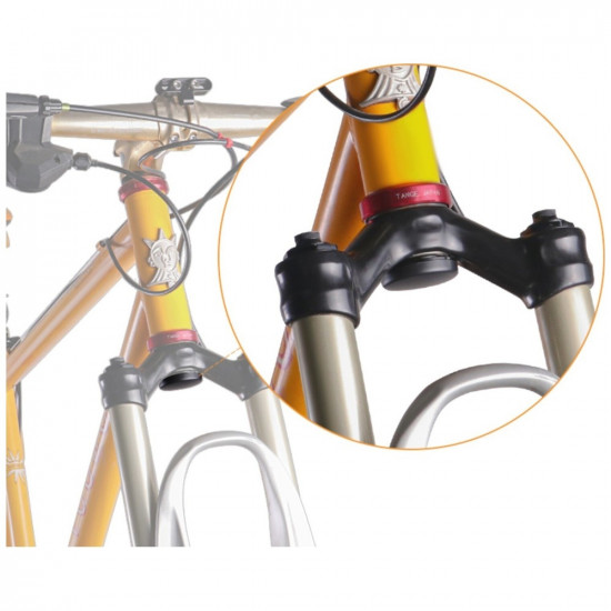 Tracker with Bicycle Fork Mount 4smarts SkyTag Duos black Tracker with Bicycle Fork Mount 4smarts SkyTag Duos black