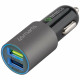 Car Charger 4smarts Charger Rapid 30W Quick Charge matte gray Car Charger 4smarts Charger Rapid 30W Quick Charge matte gray