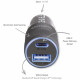 Car Charger 4smarts Charger Rapid+ 27W Quick Charge PD gray black