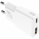 Wall charger 4smarts PDPlug Duos Slim 30W GaN USB-C, USB-A white Wall charger 4smarts PDPlug Duos Slim 30W GaN USB-C, USB-A white