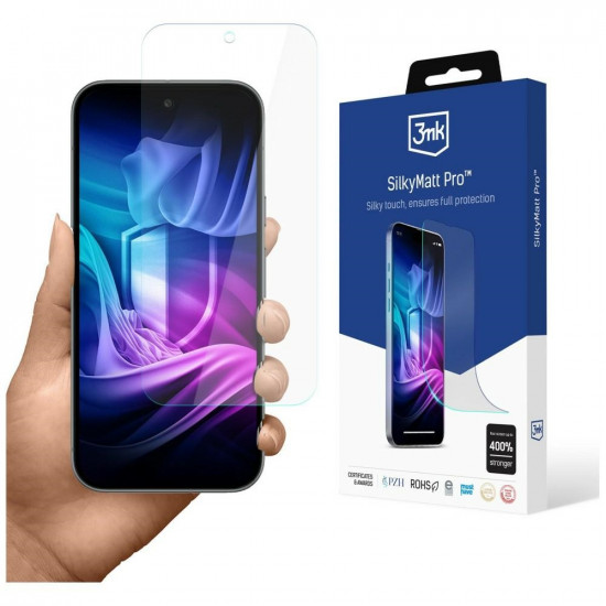 3MK Silky Matt Pro Matte Protective Film for Google Pixel 11 3MK Silky Matt Pro Matte Protective Film for Google Pixel 11
