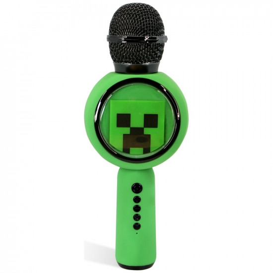Karaoke Microphone LED with Wireless Speaker OTL Minecraft Creeper Karaoke Microphone LED with Wireless Speaker OTL Minecraft Creeper