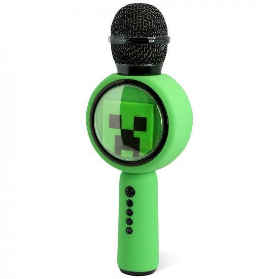 Karaoke Microphone LED with Wireless Speaker OTL Minecraft Creeper Karaoke Microphone LED with Wireless Speaker OTL Minecraft Creeper