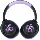 Wireless On-Ear Headphones OTL Kuromi LED Light Up Wireless On-Ear Headphones OTL Kuromi LED Light Up