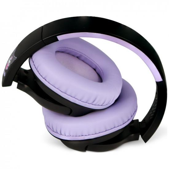 Wireless On-Ear Headphones OTL Kuromi LED Light Up Wireless On-Ear Headphones OTL Kuromi LED Light Up