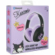 Wireless On-Ear Headphones OTL Kuromi LED Light Up Wireless On-Ear Headphones OTL Kuromi LED Light Up