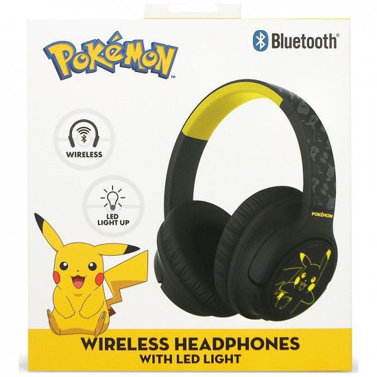 Wireless On-Ear Headphones OTL Pokémon LED Light Up Wireless On-Ear Headphones OTL Pokémon LED Light Up