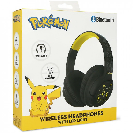 Wireless On-Ear Headphones OTL Pokémon LED Light Up Wireless On-Ear Headphones OTL Pokémon LED Light Up