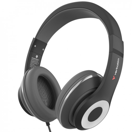 Headphones Verbatim TruSound USB-C black 30198 Headphones Verbatim TruSound USB-C black 30198