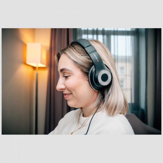 Headphones Verbatim TruSound USB-C black 30198 Headphones Verbatim TruSound USB-C black 30198