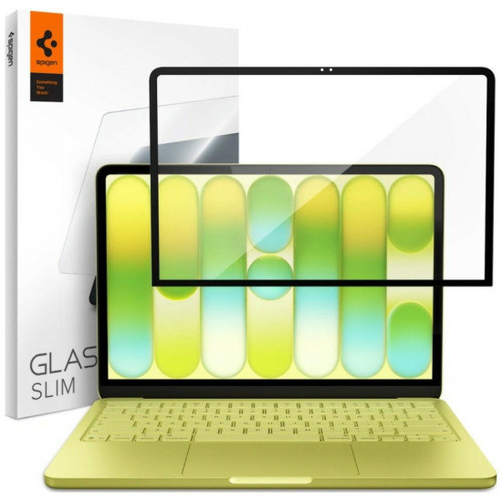 Tempered Glass Spigen Glas.TR Slim FC for Macbook Neo 13 2026 black Tempered Glass Spigen Glas.TR Slim FC for Macbook Neo 13 2026 black