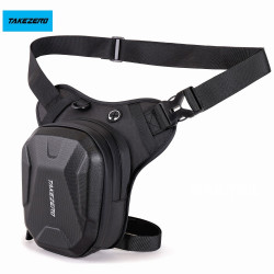 Motorcycle Leg Bag TAKEZERO MTX2 2.5L black