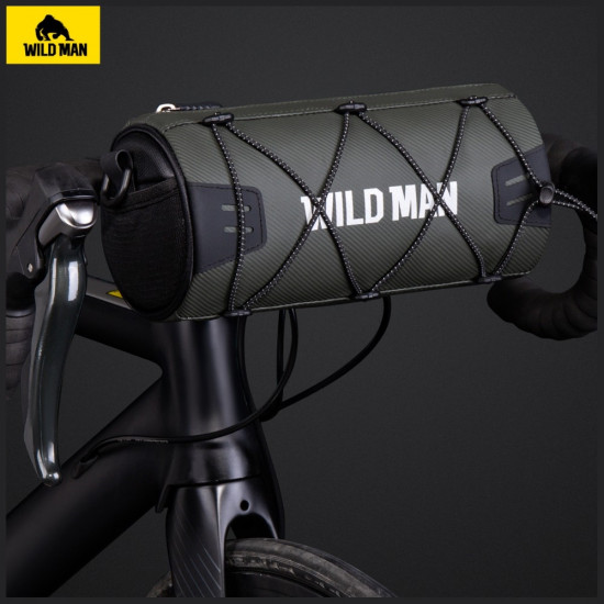 Bike Frame Bag WILDMAN GX300 2L Bike Mount black