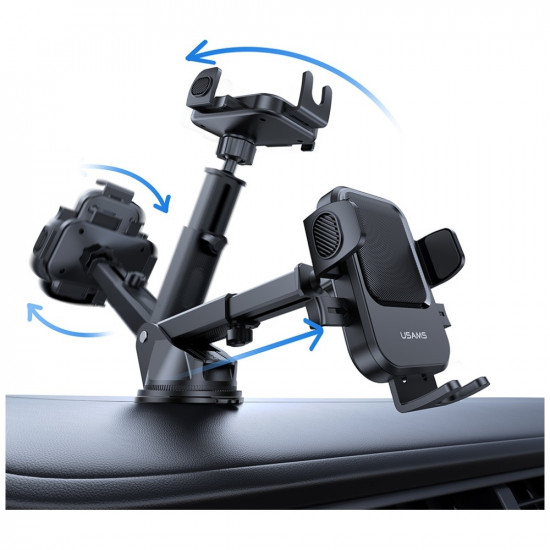 Dashboard Car Mount USAMS One-touch black Dashboard Car Mount USAMS One-touch black