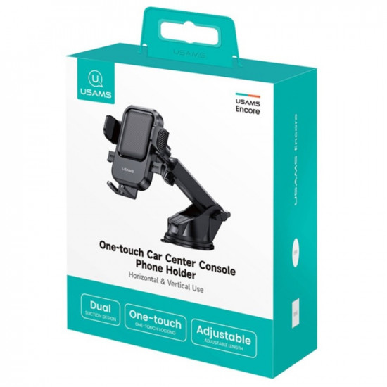 Dashboard Car Mount USAMS One-touch black Dashboard Car Mount USAMS One-touch black
