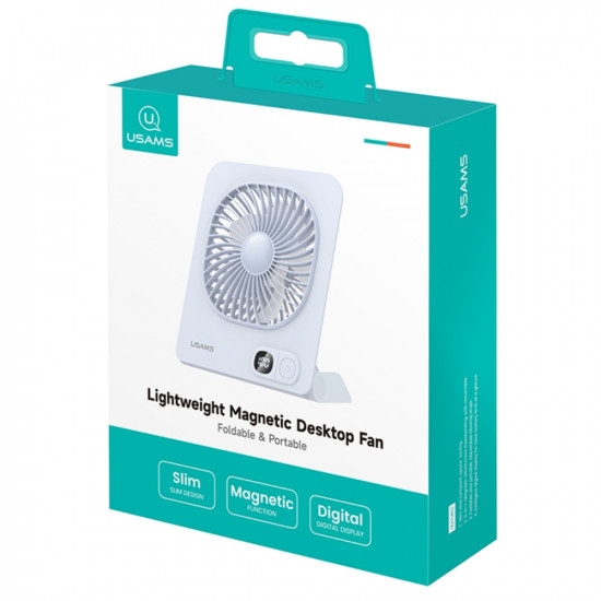 Lightweight Magnetic Desktop Fan USAMS blue Lightweight Magnetic Desktop Fan USAMS blue