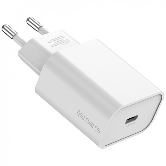 Wall Charger Set 4smarts VoltPlug PD 30W USB-C Wall Charger Set + 1.5m USB-C Cable white Wall Charger Set 4smarts VoltPlug PD 30W USB-C Wall Charger Set + 1.5m USB-C Cable white