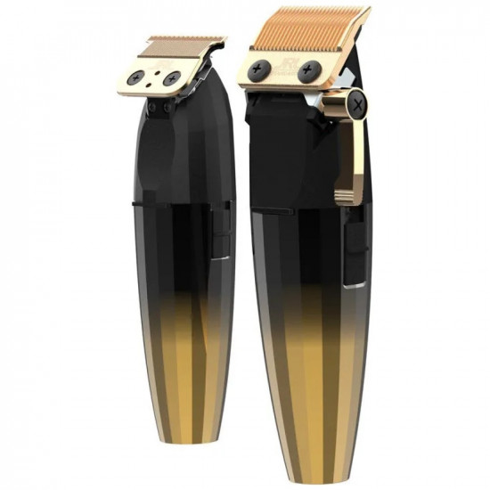 Set 2-in-1 JRL Fresh Fade Clipper + Fresh Fade Trimmer with Charging Station gold Set 2-in-1 JRL Fresh Fade Clipper + Fresh Fade Trimmer with Charging Station gold
