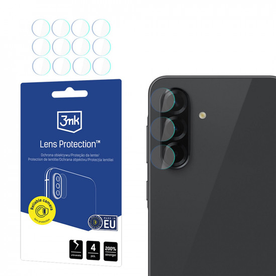 3mk Lens Protection (4 pack) Samsung Galaxy A37 5G / A57 5G Clear