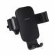Baseus Car Holder Metal Age 3 (C40467600111 01) for Air Vent, 360° Rotation, 4.7 6.7inch Black Baseus Car Holder Metal Age 3 (C40467600111 01) for Air Vent, 360° Rotation, 4.7 6.7inch Black