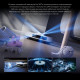 Deerma Robot Vacuum Cleaner (S30 Pro) Dry & Wet Cleaning, 15000Pa, PreciSence LiDAR Tech, Anti Tangle System, App White