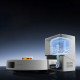 Deerma Robot Vacuum Cleaner (S30 Pro Plus) Dry & Wet Cleaning, 15000Pa, PreciSence LiDAR Tech, Anti Tangle System White