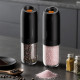 Deerma Electric Grinder Set (YM01) for Salt & Pepper, Auto Dispensing, Adjustable Coarseness, Ceramic Core, 175ml Black