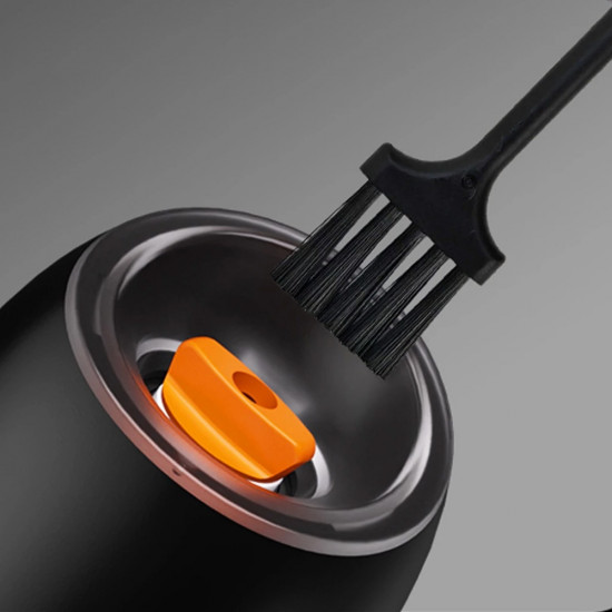 Deerma Electric Grinder Set (YM01) for Salt & Pepper, Auto Dispensing, Adjustable Coarseness, Ceramic Core, 175ml Black