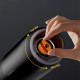 Deerma Electric Grinder Set (YM01) for Salt & Pepper, Auto Dispensing, Adjustable Coarseness, Ceramic Core, 175ml Black
