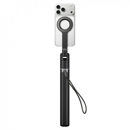 Spigen Selfie Stick S582W (AMP11372) MagSafe Compatible, with Tripod, Stable, Bluetooth Black Spigen Selfie Stick S582W (AMP11372) MagSafe Compatible, with Tripod, Stable, Bluetooth Black