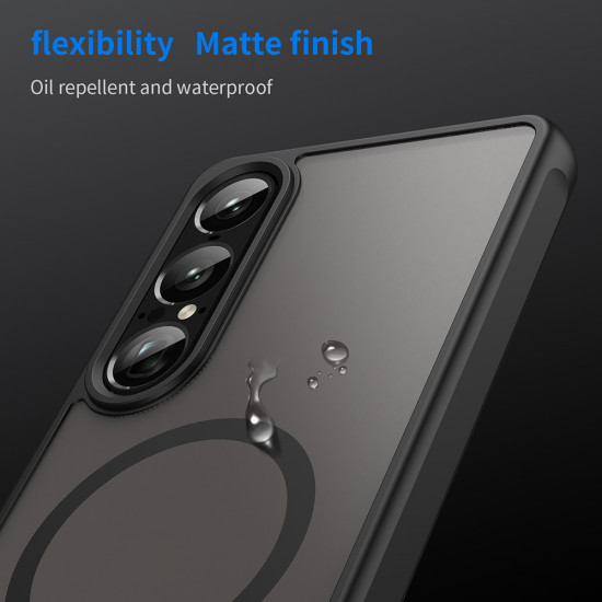 Techsuit HaloFrost II MagSafe Sony Xperia 1 VIII Black Techsuit HaloFrost II MagSafe Sony Xperia 1 VIII Black