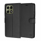 Techsuit Leather Folio Motorola Edge 70 Pro Black
