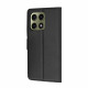 Techsuit Leather Folio Motorola Edge 70 Pro Black