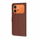 Techsuit Leather Folio Honor 600 / 600 Pro Brown