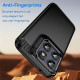 Techsuit Carbon Silicone Motorola Moto G87 / G77 / G67 Black