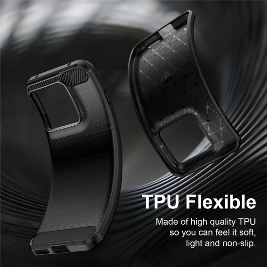 Techsuit Carbon Silicone Motorola Edge 70 Pro Black Techsuit Carbon Silicone Motorola Edge 70 Pro Black