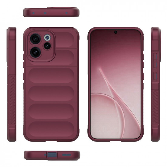 Techsuit Magic Shield Oppo Reno15 F / Reno15 FS 5G Bordeaux