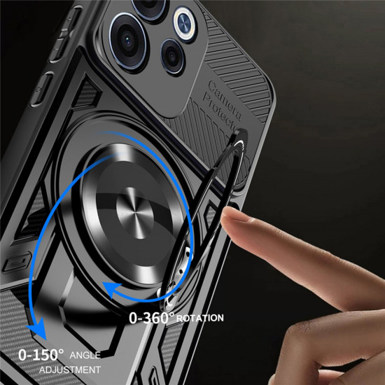 Techsuit RuggedCam Oppo Reno15 F / Reno15 FS 5G Gray