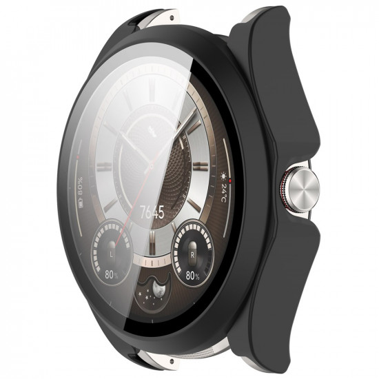 Techsuit Defense360 Pro + Screen Protector Huawei Watch Buds 2 Black