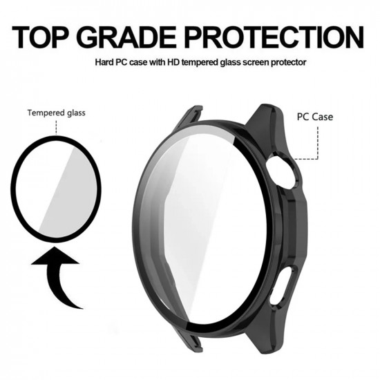 Techsuit Defense360 Pro + Screen Protector Huawei Watch GT Runner 2 Black