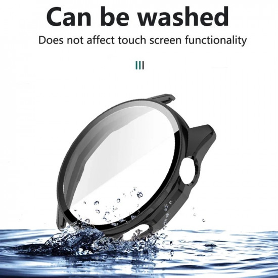 Techsuit Defense360 Pro + Screen Protector Huawei Watch GT Runner 2 Black