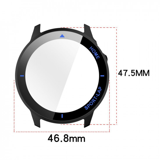 Techsuit Defense360 Pro + Screen Protector Huawei Watch GT Runner 2 Black