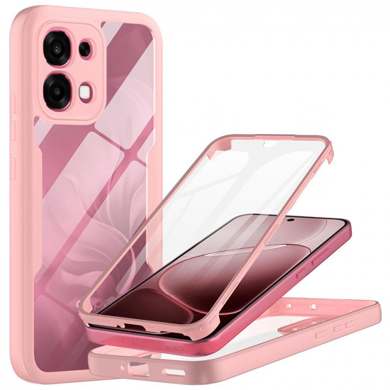 Techsuit ColorVerse 360 Series + Screen Protector Oppo A6 Pro 4G / A6 Pro 5G Pink